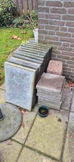 Tegels GRATIS AFHALEN, Tuin en Terras, Ophalen, Gebruikt, Beton, Terrastegels