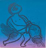 Zeefdruk van Corneille , " Waterman" uit 1989, Ophalen of Verzenden