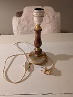 Vintage marmeren lampenpoot, Huis en Inrichting, Lampen | Tafellampen, Overige materialen, Gebruikt, Vintage, Ophalen of Verzenden