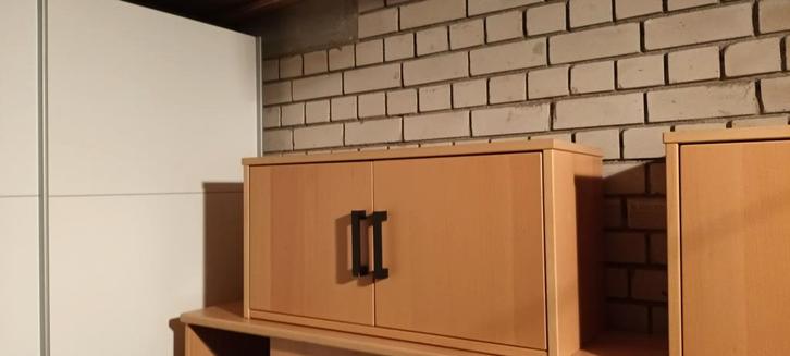 Kastenset: 2 hangkasten, open kast, schuifkast, Huis en Inrichting, Kasten | Kledingkasten, Ophalen of Verzenden