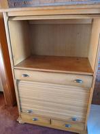 Secretaire,  computerkast, Ophalen, Zo goed als nieuw, 25 tot 50 cm, Minder dan 100 cm