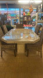 Marmer eettafel, Ophalen, -, -, 50 tot 100 cm