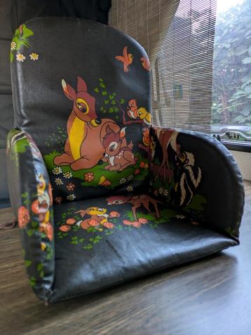 Vintage stoelverkleiner/ zitkussen van Bambi beschikbaar voor biedingen