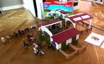 ZGAN - Schleich Manege met zeer veel extras (incl doos), Verzamelen, Ophalen of Verzenden, Zo goed als nieuw