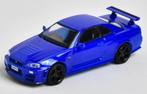 Nissan GTR34 blauw, Ophalen of Verzenden, Zo goed als nieuw, Auto, Overige merken