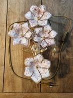 Vintage Italiaanse Murano Wandlamp Bloem Design, Gebruikt, Ophalen of Verzenden, Glas, Onbekend