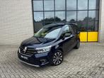 Renault Kangoo 130PK Full option, Navi, Camera & stoelverwar, Voorwielaandrijving, Stof, Gebruikt, Zwart