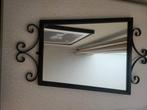 Decoratieve Spiegel met Metalen Frame, Huis en Inrichting, Woonaccessoires | Spiegels, Minder dan 50 cm, Gebruikt, Ophalen of Verzenden