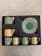 Polspotten Chess Espressokopjes 4x & Theekoppen 2x Nieuw!, Ophalen of Verzenden, Nieuw, Licht, Kleur