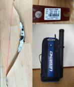 Recurveboog complete set (22-24lbs), Sport en Fitness, Ophalen of Verzenden, Zo goed als nieuw, Recurveboog