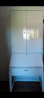 Bureau/ secretaire met kast en lade, Ophalen, Gebruikt