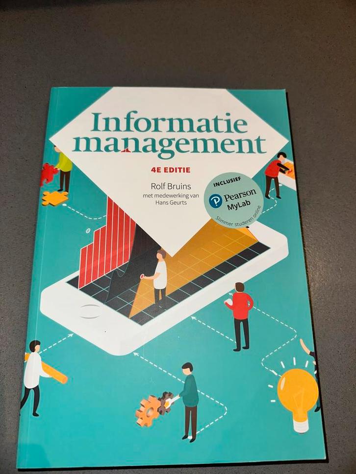 Informatie Management - Rolf Bruins - 4e Editie, Boeken, Studieboeken en Cursussen, Zo goed als nieuw, HBO, Beta, Ophalen of Verzenden
