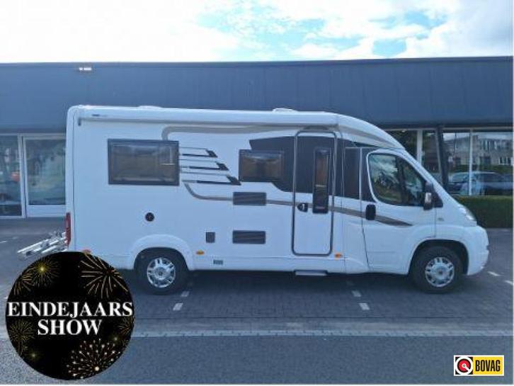 Hymer Compact 474 AUTOMAAT / ENKELE BEDDEN, Caravans en Kamperen, Campers, tot en met 2, Half-integraal, Hymer, Fiat, Diesel, Automaat