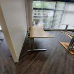 Instelbaar bureau / tafel met schroef 200x100/80xH62-82cm, In hoogte verstelbaar, Gebruikt, Bureau, Verzenden