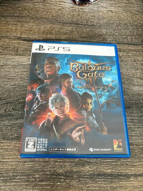Baldur's Gate 3 PS5 - Zo Goed Als Nieuw (Japanse Versie), Spelcomputers en Games, Games | Sony PlayStation 5, Zo goed als nieuw