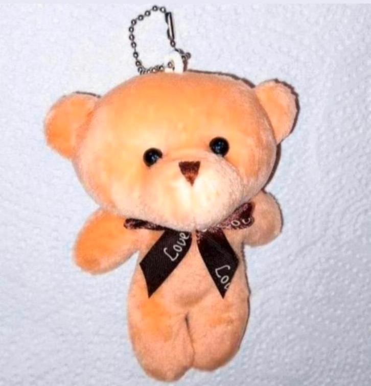 Lieve Teddybeer Tashanger of sleutelhanger., Verzamelen, Sleutelhangers, Nieuw, Ophalen of Verzenden
