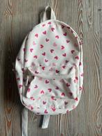 Canvas rugtas met hartjes, Ophalen of Verzenden, Zo goed als nieuw, 25 tot 40 cm