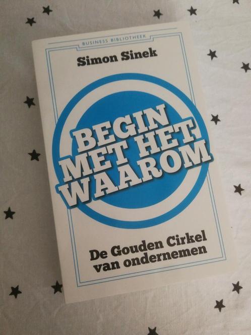 Simon Sinek - Begin met het waarom, Boeken, Advies, Hulp en Training, Zo goed als nieuw, Ophalen of Verzenden