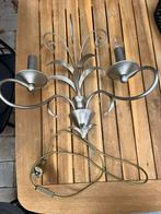 Barok Wandlamp met 2 Armen, Huis en Inrichting, Lampen | Wandlampen, Ophalen, Gebruikt, Metaal