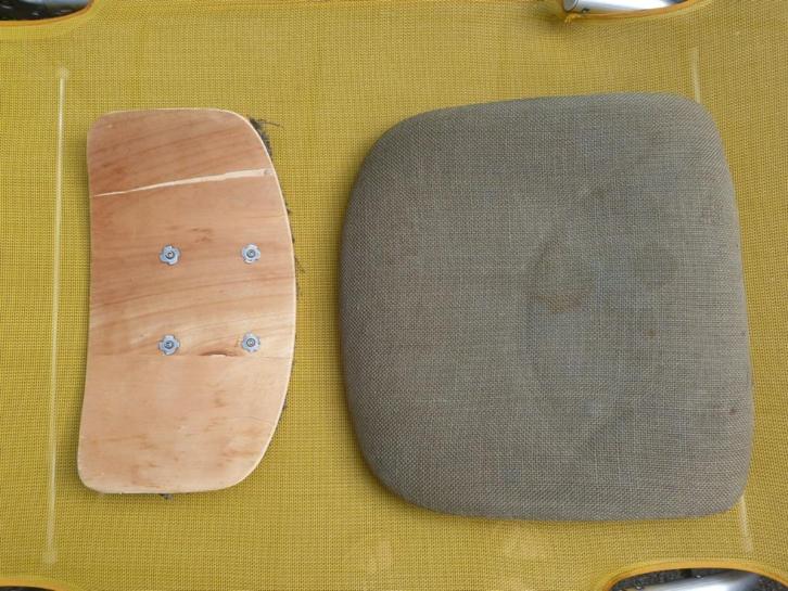 voor hobby onderdelen bureaustoel - rug en zit deel, Hobby en Vrije tijd, Overige Hobby en Vrije tijd, Ophalen of Verzenden