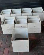 7x ladekast,  3 deurtjes voor ikea kallax Vakkenkast, Ophalen, Zo goed als nieuw