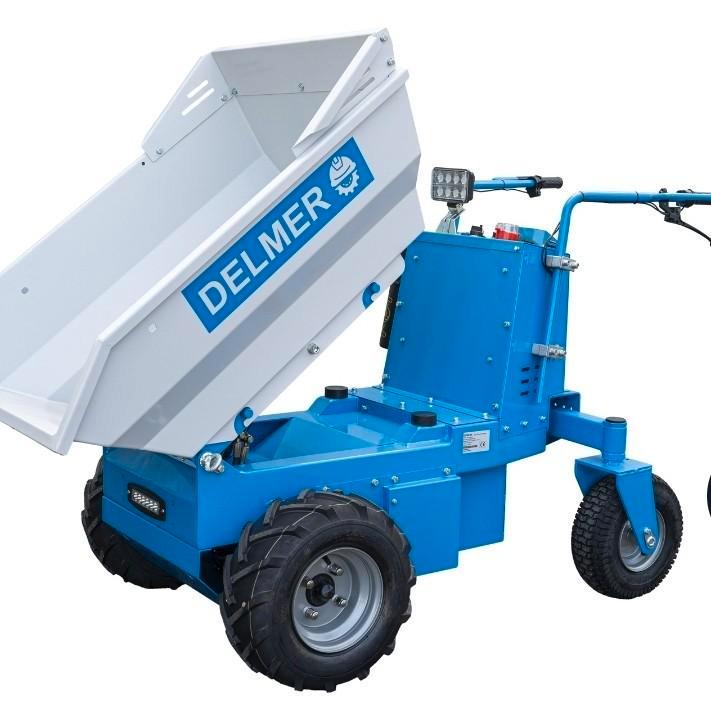 Elektrische dumper/kruiwagen Hydraulisch kiepen, Tuin en Terras, Kruiwagens, Nieuw, Ophalen of Verzenden