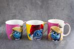 3x leuke mok 'The Smurfs' - porselein, Ophalen, Zo goed als nieuw, Overige stijlen, Kop(pen) en/of Schotel(s)