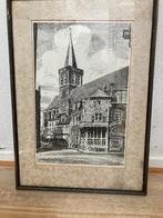 Amersfoort, Jan Wilmink, Antiek en Kunst, Kunst | Etsen en Gravures, Ophalen