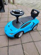 Blauwe Lamborghini Loopauto, Ophalen, Zo goed als nieuw, Loopvoertuig