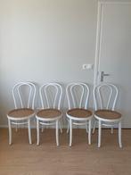 4 Leuke Webbing Stoelen, Ophalen, Gebruikt, Wit, Vier