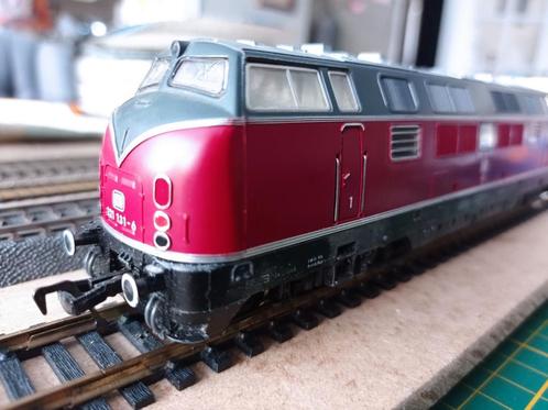 Fleischmann V221 lokomotief en dummy, Hobby en Vrije tijd, Modeltreinen | H0, Gebruikt, Locomotief, Gelijkstroom, Fleischmann