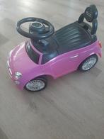 Roze Fiat 500 loopauto, Ophalen of Verzenden, Gebruikt, Loopvoertuig