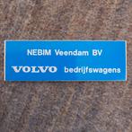 Sticker.  NEBIM Veendam bv. VOLVO bedrijfswagens., Verzamelen, Stickers, Ophalen of Verzenden, Zo goed als nieuw, Overige typen