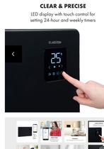 Klarstein Smart convectorverwarming, zgan!, Ophalen, Zo goed als nieuw, Hangend, Overige soorten