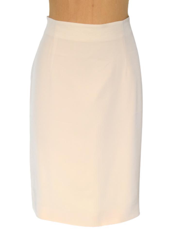 Badgley Mischka rok, rokje, vanille/crème, Mt. 38 / M, Kleding | Dames, Rokken, Zo goed als nieuw, Maat 38/40 (M), Beige, Knielengte