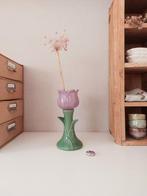 Keramiek tulp vaasje kaarsenstandaard, Ophalen of Verzenden