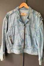 Jinglers old school spijkerjasje jaren 90, maat  XL 42 /44, Gedragen, Verzenden, Blauw, Jinglers