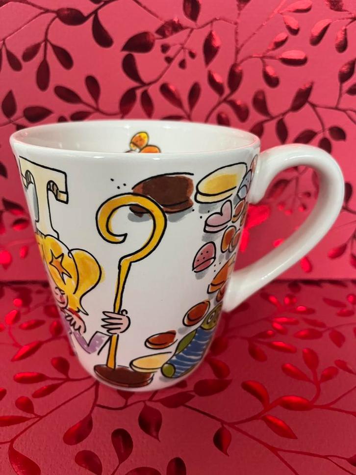 Blond Amsterdam Sint/ Sinterklaas/ Piet  beker/ mok, Huis en Inrichting, Keuken | Servies, Nieuw, Kop(pen) en/of Schotel(s), Blond Amsterdam