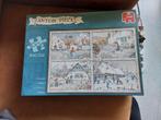 Anton Pieck 4 Seizoenen 1000 stukjes, Hobby en Vrije tijd, Denksport en Puzzels, Ophalen of Verzenden, 500 t/m 1500 stukjes, Zo goed als nieuw