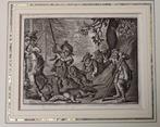 A66-3 Cats - Gravure gezegde, Antiek en Kunst, Ophalen of Verzenden