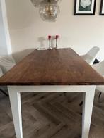 Eettafel, Huis en Inrichting, Tafels | Eettafels, Ophalen, Klassiek, Teakhout, 200 cm of meer