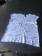 Wit/blauw Penn & Ink shirt, maat L, Kleding | Dames, T-shirts, Penn & Ink, Verzenden, Wit, Maat 42/44 (L)