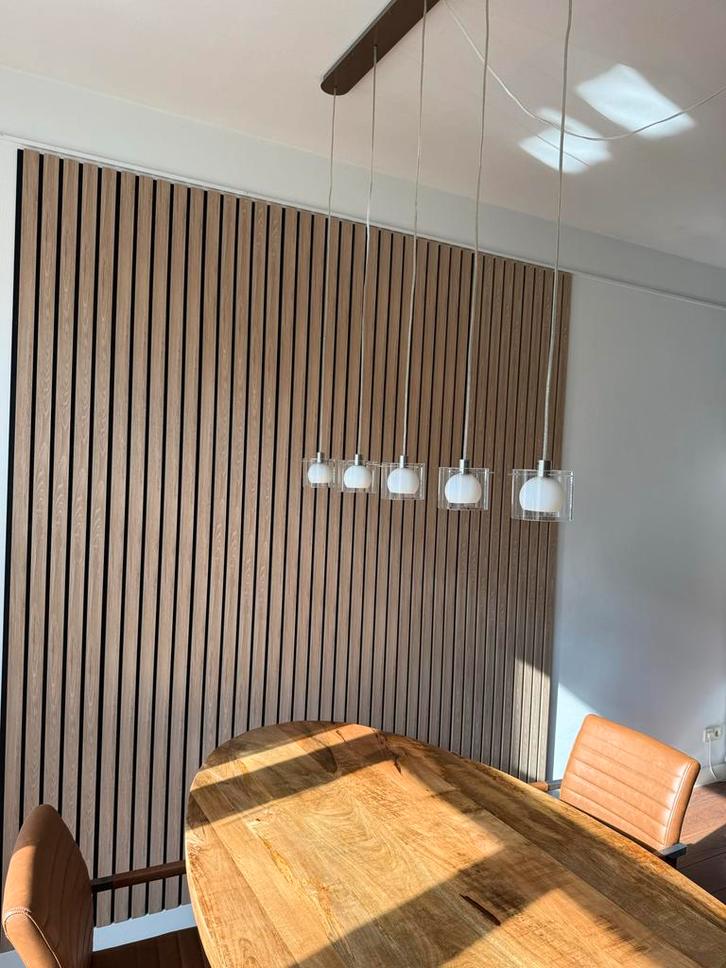 Eettafellamp Halogeen Dimbaar, Huis en Inrichting, Lampen | Hanglampen, Gebruikt, Minder dan 50 cm, Metaal, Ophalen