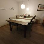 265 cm x 120cm teakhout eetkamertafel, Huis en Inrichting, Tafels | Eettafels, Ophalen, 100 tot 150 cm, Teakhout, 200 cm of meer