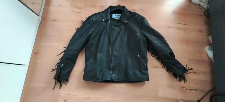 Vintage echt leren motorjas, Motoren, Kleding | Motorkleding, Jas | leer, Tweedehands, Ophalen