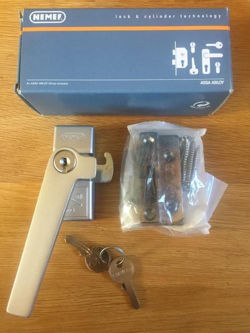 Nieuw Nemef 50PK SKG* LS Raamsluiting afsluitbaar, Doe-het-zelf en Verbouw, Hang- en Sluitwerk, Nieuw, Schuif of Grendel, Ophalen of Verzenden
