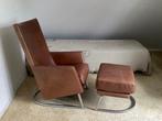 Montis Madonna fauteuil met poef, Huis en Inrichting, Ophalen, Gebruikt, Modern, 50 tot 75 cm