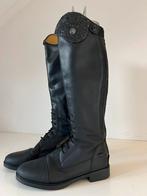 Laarzen QHP Romy Junior Zwart maat 38, Dieren en Toebehoren, Kinderen, Dressuur, Ophalen of Verzenden, Zo goed als nieuw