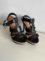 Vizzano Zwarte Hakken Maat 37, Ophalen of Verzenden, Gedragen, Zwart, Schoenen met hoge hakken