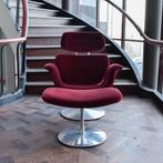 Artifort Big Tulip Fauteuil + Voetenbank, Huis en Inrichting, Fauteuils, Ophalen, -, 75 tot 100 cm, Zo goed als nieuw